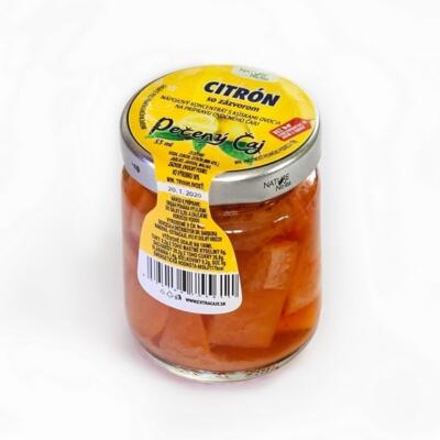 Citrón so zázvorom – pečený čaj 60ml