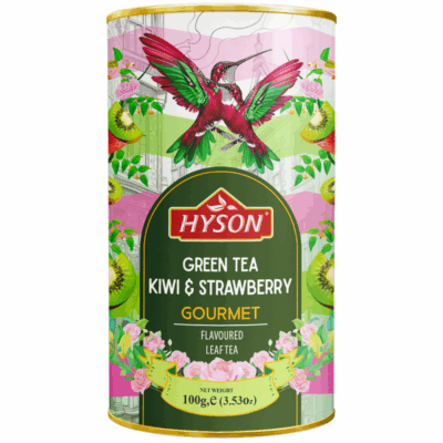 HYSON Kiwi Strawberry Gourmet, zelený sypaný čaj ochutený 100g