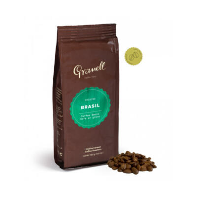 Zrnková káva Granell Brasil 250g, 100% arabica.