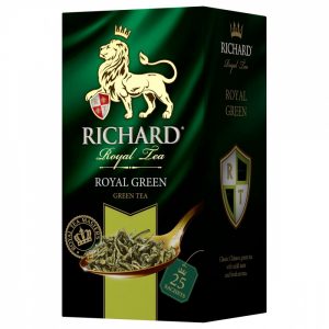 Zelený porciovaný čaj RICHARD Royal Green