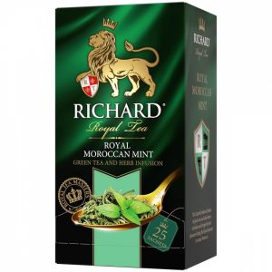 Zelený čaj s mätou RICHARD ROYAL MOROCCAN MINT