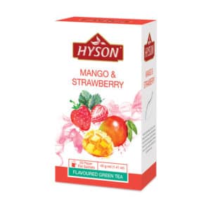 Hyson zelený čaj mango a jahoda, 20 vrecúšok