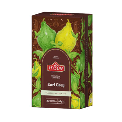 HYSON Earl Grey, čierny čaj ochutený 40g (20 porcií x 2g)