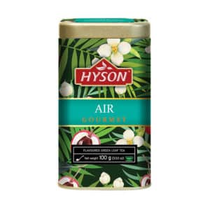 Prémiový cejlónsky sypaný zelený čaj ochutený 100g v plechovke HYSON Air