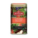 Prémiový cejlónsky sypaný zelený čaj ochutený 100g v plechovke HYSON Lovers Delight