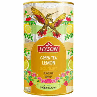 HYSON Lemon Gourmet, zelený sypaný čaj citrón 100g