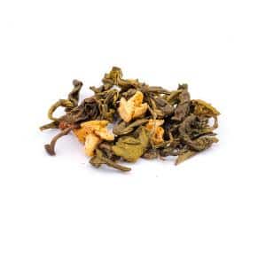 Prémiový cejlónsky sypaný zelený čaj ochutený 100g v plechovke HYSON Lovers Delight