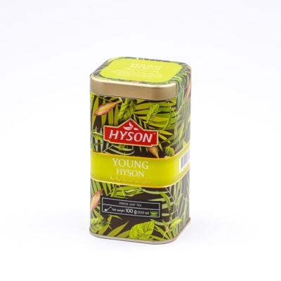 Prémiový cejlónsky sypaný zelený čaj 100g v plechovke HYSON Young Hyson