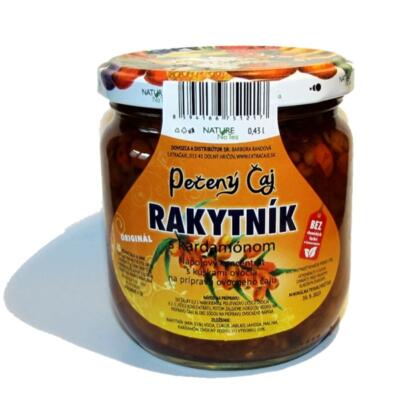 Pečený čaj 430ml, rakytník s kardamónom