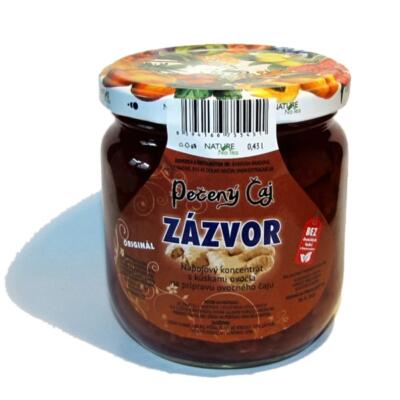 Pečený čaj 430ml, zázvor