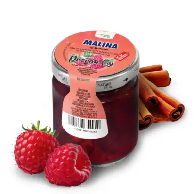Malina so škoricou – pečený čaj 65g