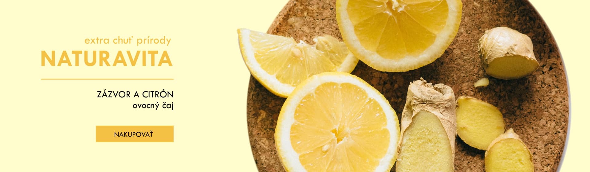 Caj Naturavita zazvor a citron