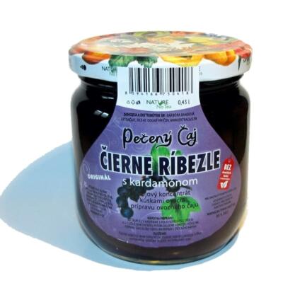Čierna Ríbezľa s kardamónom – pečený čaj 0,430ml