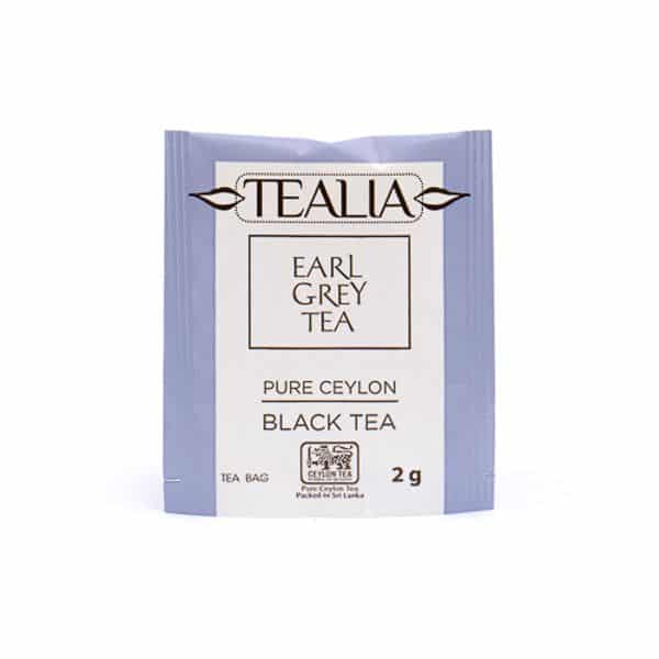 Porciovaný čierny čaj TEALIA Earl Grey