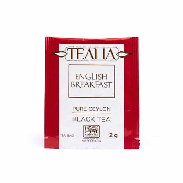 Porciovaný čierny čaj TEALIA English Breakfast
