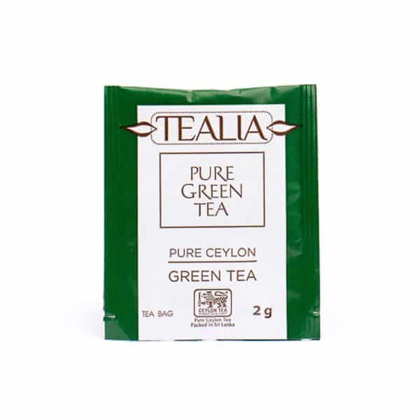 Porciovaný zelený čaj TEALIA Pure Green Tea