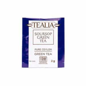 Porciovaný zelený čaj TEALIA Soursop Green Tea
