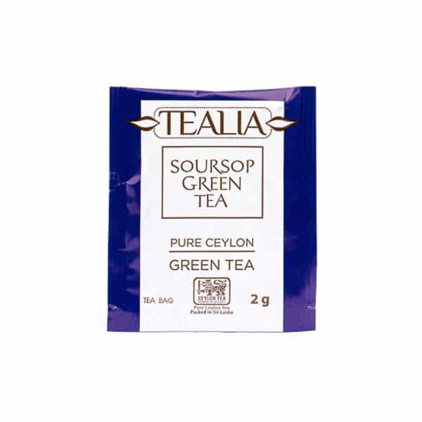 Porciovaný zelený čaj TEALIA Soursop Green Tea