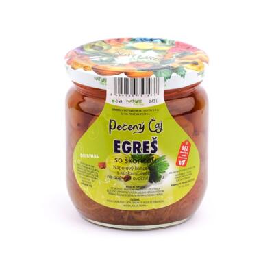 Egreš & Rebarbora so škoricou  – pečený čaj 430ml