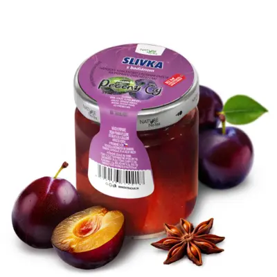 Slivka s badyánom – pečený čaj 60ml