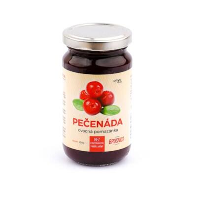Pečenáda Brusnica, ovocná nátierka 220g