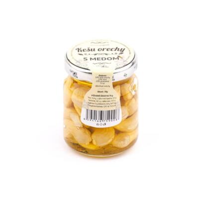 Orechy v mede Kešu orechy 70g
