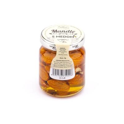 Orechy v mede Mandle 70g