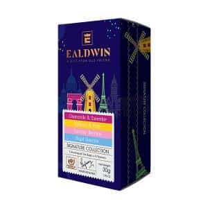 Ealdwin Infusion (Signature) Collection, 4 rôzne príchute bylinkového a ovocného čaju po 5 vrecúškach (spolu 20 porcii)