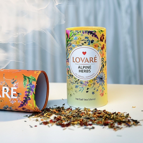 Bylinkový sypaný čaj Lovaré Apline Herbs, 80g