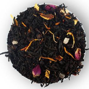 Prémiový sypaný čierny čaj ochutený LOVARÉ Passion Fruit 80g