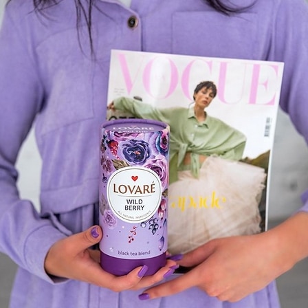 Prémiový sypaný čaj LOVARÉ Wild Berry 80g