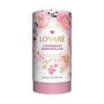 Prémiový sypaný čaj LOVARÉ Strawberry Marshmallow 80g