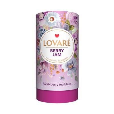 Prémiový sypaný čaj LOVARÉ Berry Jam 80g