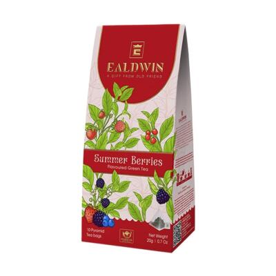 Čajové pyramídy cejlónskeho čaju Ealdwin Summer Berries