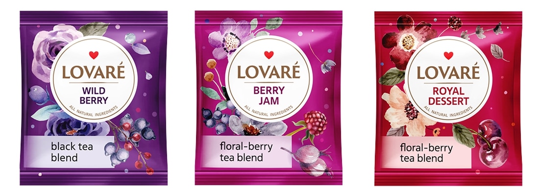 Obsah čajovej kolekcie Lovaré Flowers & Tea