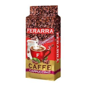 Mletá káfa Ferarra Cappuccino 100% Arabica 250g