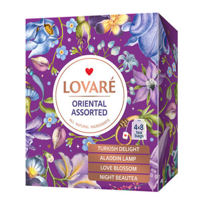 LOVARÉ Oriental Tea Assorted 48g (32 porc.)