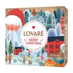 Exkluzívna vianočná kolekcia porciovaných čajov v krásnej kazete Lovaré Merry Christmas Flowers and Tea, obsahuje 60 čajových sáčkov.