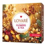 Exkluzívna kolekcia porciovaných čajov v krásnej kazete Lovaré Winter Flowers and Tea, obsahuje 60 čajových sáčkov.
