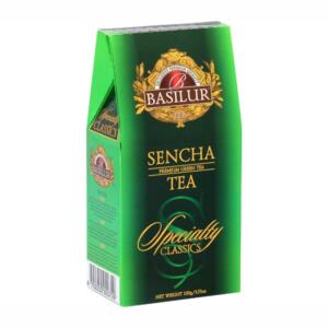 Zelený sypaný čaj prémiovej kvality BASILUR Specialty Sencha 100 gramov