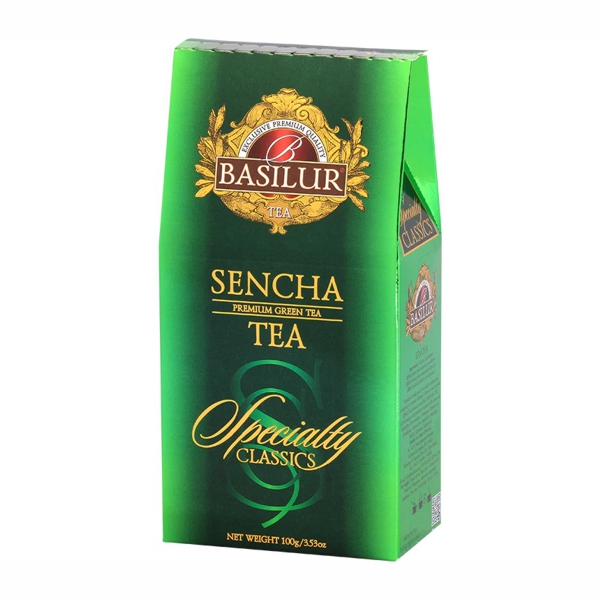 Zelený sypaný čaj prémiovej kvality BASILUR Specialty Sencha 100 gramov