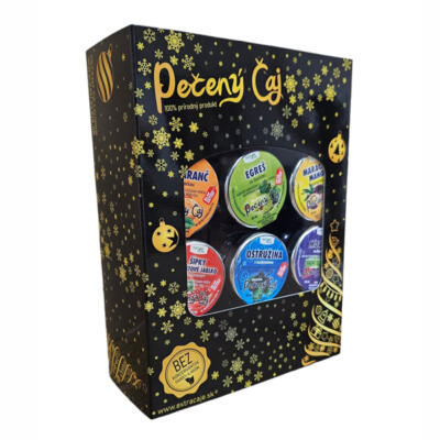 Pečený čaj 60ml - 12ks vianočné darčekové balenie