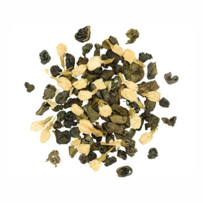 Cejlónsky zelený sypaný čaj s jazmínom - Basilur Bouquet Jasmine Green 100g.