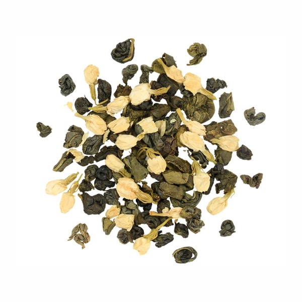 Cejlónsky zelený sypaný čaj s jazmínom - Basilur Bouquet Jasmine Green 100g.