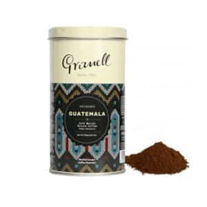 Mletá káva v plechovke čistého pôvodu - Granell Guatemala 200g, 100% arabica.