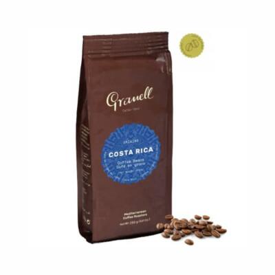 Zrnková káva čistého pôvodu - Granell Costa Rica 250g, 100% arabica.
