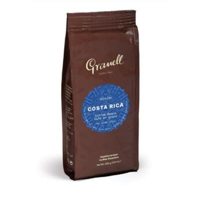 Zrnková káva čistého pôvodu - Granell Costa Rica 250g, 100% arabica.