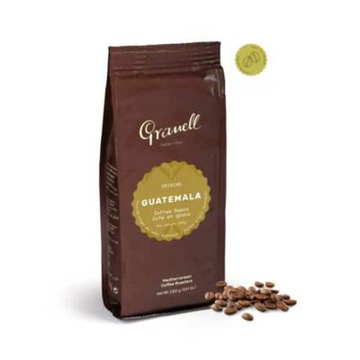 Zrnková káva čistého pôvodu - Granell Guatemala 250g, 100% arabica.