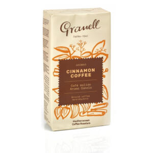 Granell Cinnamon Coffee, mletá ochutená káva 250g s príchuťou škorice karamelu, 100% arabica