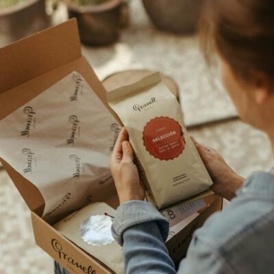 Granell Selección 250g vynikajúca zrnková káva zmesi arabica a robusta v pomere 50% a 50%